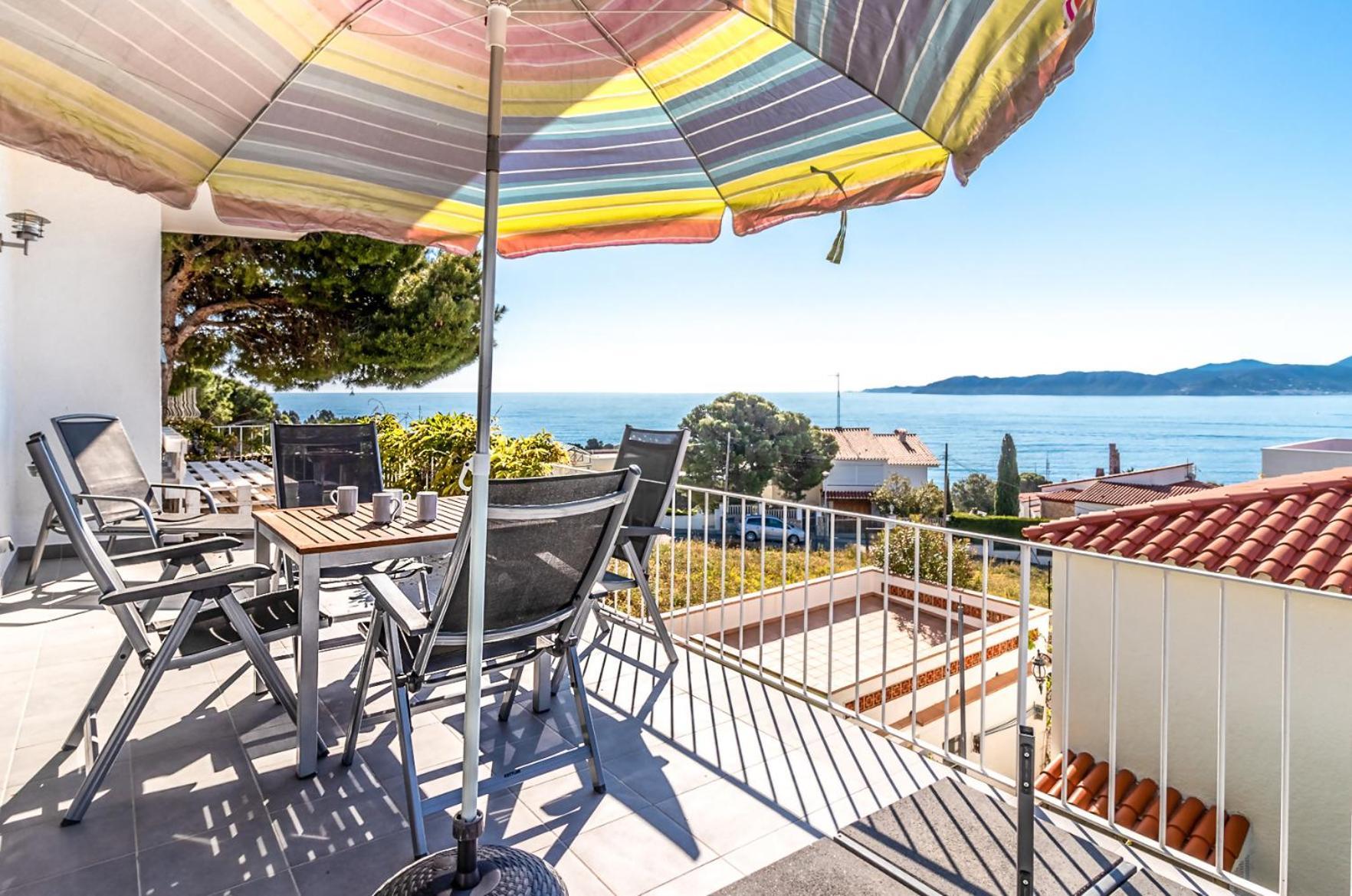 Cap Ras 01 Apartamento Con Terraza Y Vistas Girona Zewnętrze zdjęcie